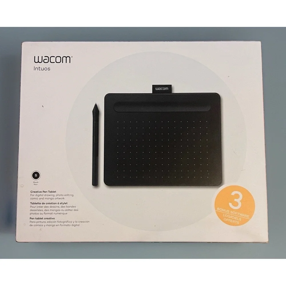 Wacom Intuos CTL-4100 Small Creative Pen Tablet Tested Complete in Box